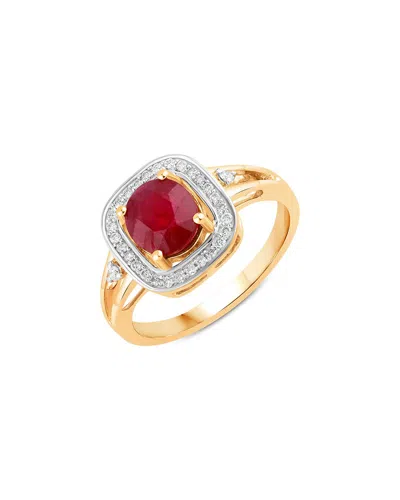 Diana M. 14k 1.67 Ct. Tw. Diamond & Ruby Ring In Gold