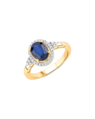 Diana M. 14k 1.70 Ct. Tw. Diamond & Blue Sapphire Ring In Multi