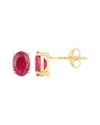 Diana M. 14k 1.70 Ct. Tw. Ruby Earrings