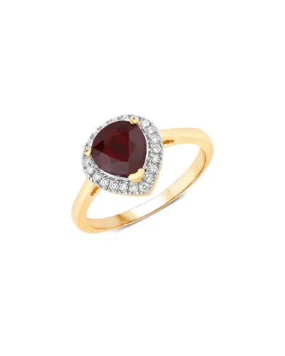DIANA M. DIANA M. 14K 2.19 CT. TW. DIAMOND & RUBY RING