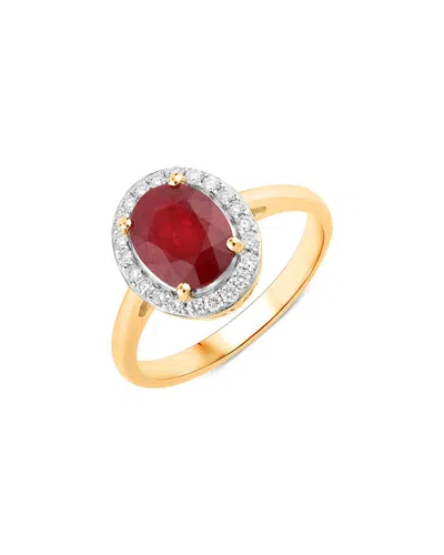 Diana M. 14k 2.52 Ct. Tw. Diamond & Ruby Ring In Gold