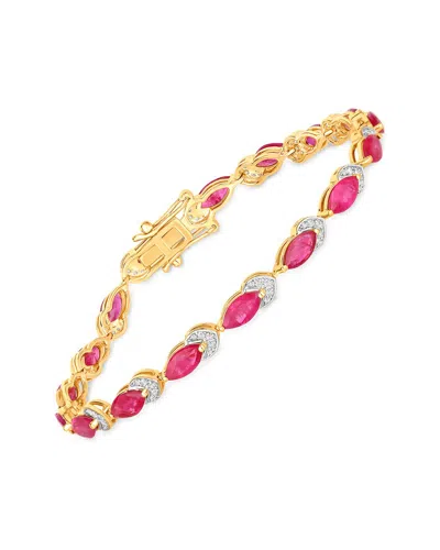 DIANA M. DIANA M. 14K 6.79 CT. TW. DIAMOND & RUBY BRACELET