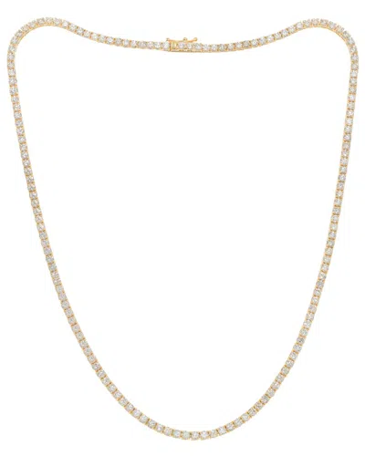Diana M. 14k 7.55 Ct. Tw. Diamond Tennis Necklace