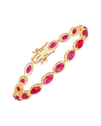 Diana M. 14k 9.00 Ct. Tw. Ruby Bracelet