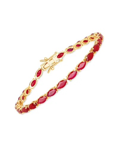 Diana M. 14k 9.50 Ct. Tw. Ruby Bracelet
