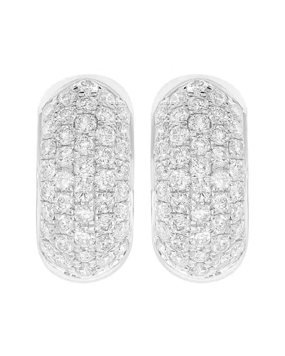 DIANA M. DIANA M. 14K DIAMOND EARRINGS