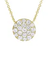 Diana M. Fine Jewelry 14k 0.99 Ct. Tw. Diamond Pendant Necklace