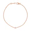 Diana M. 14k Rose Gold 0.20cts. Diamond Bracelet In Multi