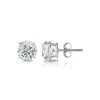Diana M. 14k White Gold 1.00ct. Center Stone Diamond Stud Earrings In White