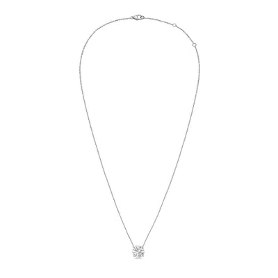 DIANA M. 14KT 10CTS LAB GROWN DIAMOND SOLITAIRE PENDANT, 4 PRONG, ROUND, DEF COLOR, VS CLARITY, EXCELLENT CUT