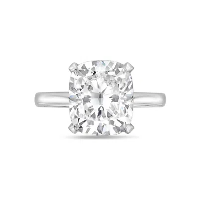 DIANA M. 14KT 2CTS GOLD LAB GROWN CUSHION CUT DIAMOND ENGAGEMENT RING, DEF COLOR, VVS-VS CLARITY, EXCELLENT C