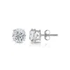 Diana M. 14kt White Gold Diamond Stud Earrings Containing 0.75 Cts Tw In White