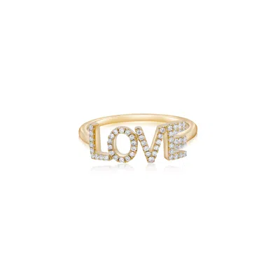 Diana M. 14kt Yg Ring D 0.17 / 2.11 Gr / 49 St In White