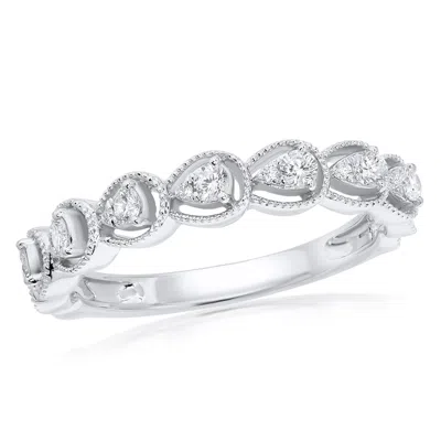Diana M. 14ktwgold Ring D0.27 2.27 Gm 14st In Silver