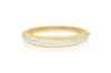 Diana M. 18 Kt Yellow Gold Bangle Bracelet In Yellow