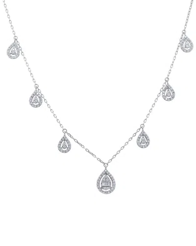 Diana M. 18k 0.53 Ct. Tw. Diamond Necklace