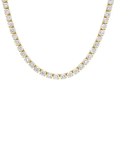 Diana M. 18k 17.09 Ct. Tw. Diamond Tennis Necklace