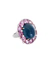 Diana M. Diana M 18k 27.00 Ct. Tw. Diamond & Sapphire Ring