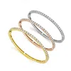 Diana M. Fine Jewelry 18k Tri-color 10.60 Ct. Tw. Diamond Bangle Set In Multi