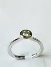 Diana M. 18kt White Gold Solitaire Diamond Ring Containing 0.25 Cts Tw (gh Vs Si) In Silver