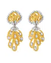 Diana M. Fine Jewelry 18k Two-tone 6.50 Ct. Tw. Diamond Drop Earrings