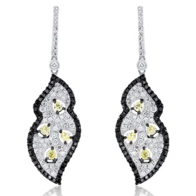Diana M. Diamond Earrings In Gold