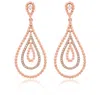 Diana M. Diamond Earrings In Silver