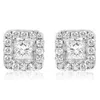Diana M. Diamond Earrings In Silver
