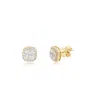 Diana M. Diamond Earrings In Silver