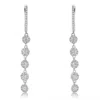 Diana M. Diamond Earrings In Silver