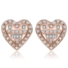 Diana M. Diamond Earrings In Silver