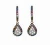 Diana M. Diamond Earrings In Silver