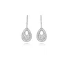 Diana M. 14k 0.54 Ct. Tw. Diamond Earrings In White