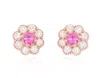 Diana M. Diamond Earrings In White