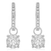 Diana M. 14k 0.91 Ct. Tw. Diamond Earrings In White
