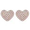 Diana M. Fine Jewelry 14k Rose Gold 0.25 Ct. Tw. Diamond Earrings In White