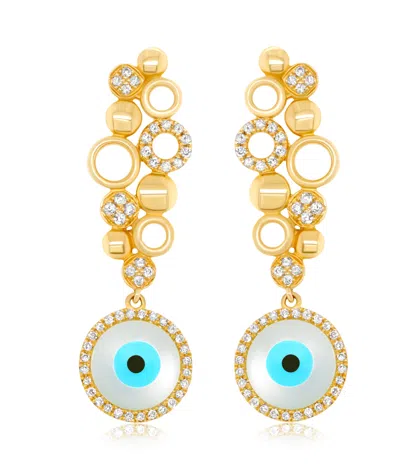 Diana M. Diamond Necklace In Blue