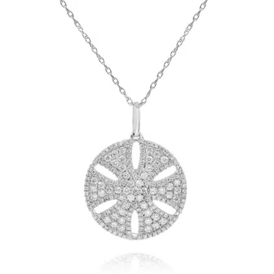 Diana M. Diamond Necklace In Silver