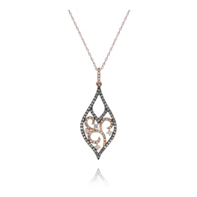 Diana M. Diamond Necklace In White