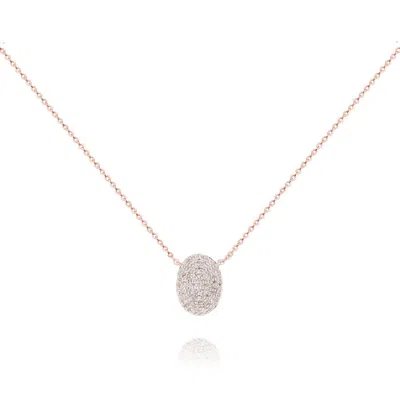 Diana M. Diamond Necklace In White