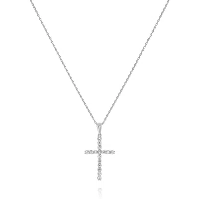 Diana M. Diamond Necklace In White