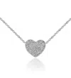 Diana M. Fine Jewelry 14k 0.14 Ct. Tw. Diamond Necklace In White