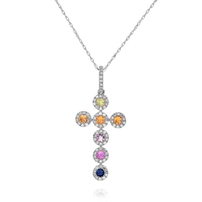 Diana M. Diamond Necklace In White