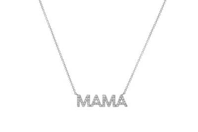 Diana M. Diamond Necklace In White
