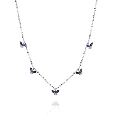 Diana M. Diamond Necklace In White