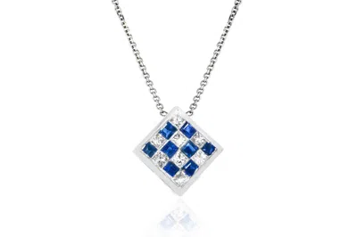 Diana M. Diamond Necklace In White