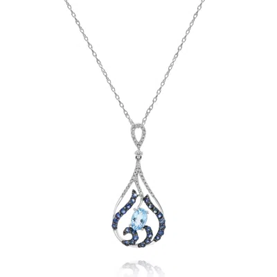 Diana M. Diamond Necklace In White