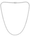 Diana M. 14k 10.50 Ct. Tw. Diamond Tennis Necklace