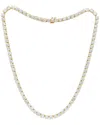 Diana M. 14k 20.00 Ct. Tw. Diamond Tennis Necklace