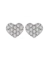 Diana M. Fine Jewelry 14k 0.07 Ct. Tw. Diamond Earrings In Gold